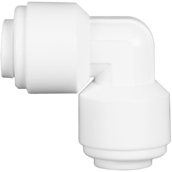 Фитинг угловой Аквабрайт 1/4"*1/4" трубка-трубка (John Guest) (WA-UE0404)