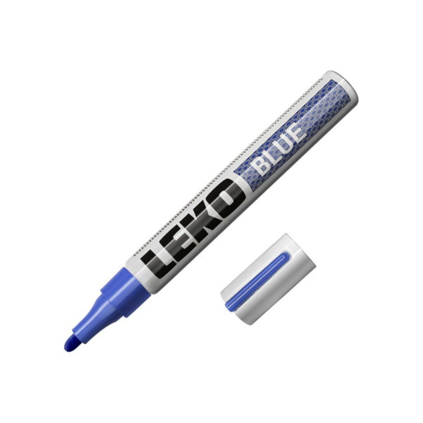 Маркер с нитроэмалью Lekon (синий) (021604) Маркер с нитроэмалью Lekon (синий) (021604)