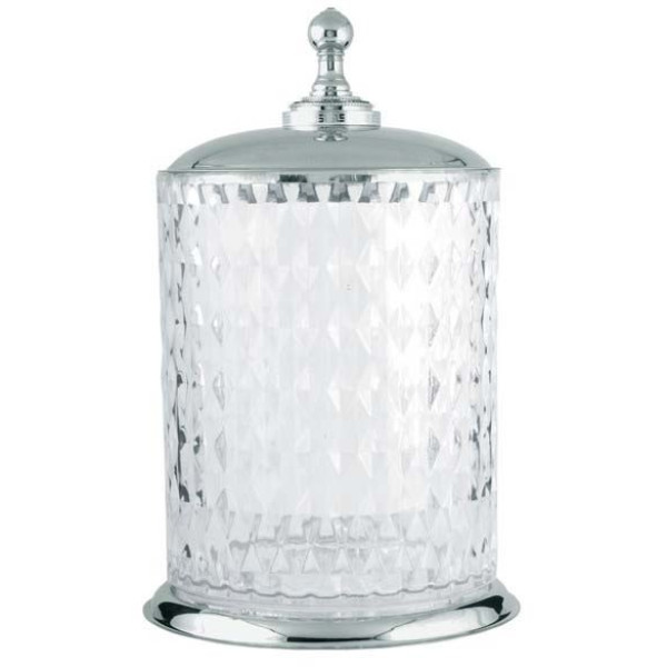 Ведро для мусора Boheme Brillante 21x21x30,5 хром (10451) Ведро для мусора Boheme Brillante 21x21x30,5 хром (10451)