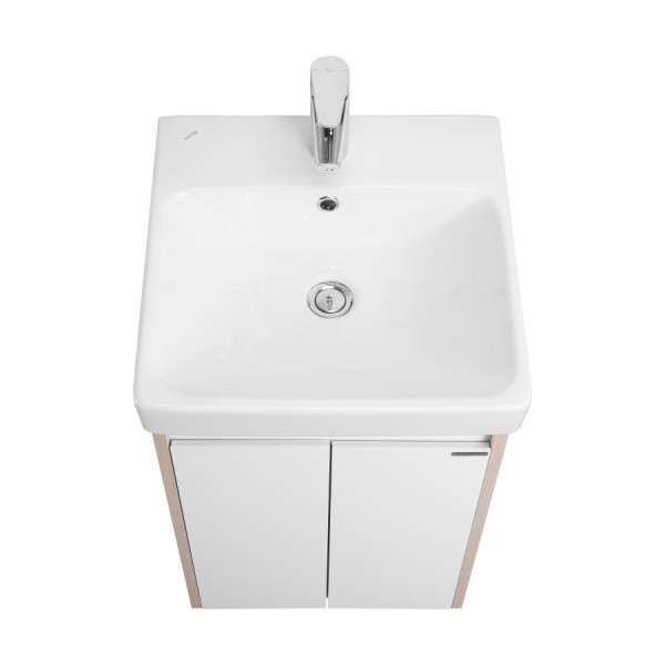 Тумба подвесная Aquaton Сканди 432x427x603 белый, дуб верона (1.A278.7.01S.DB2.0)