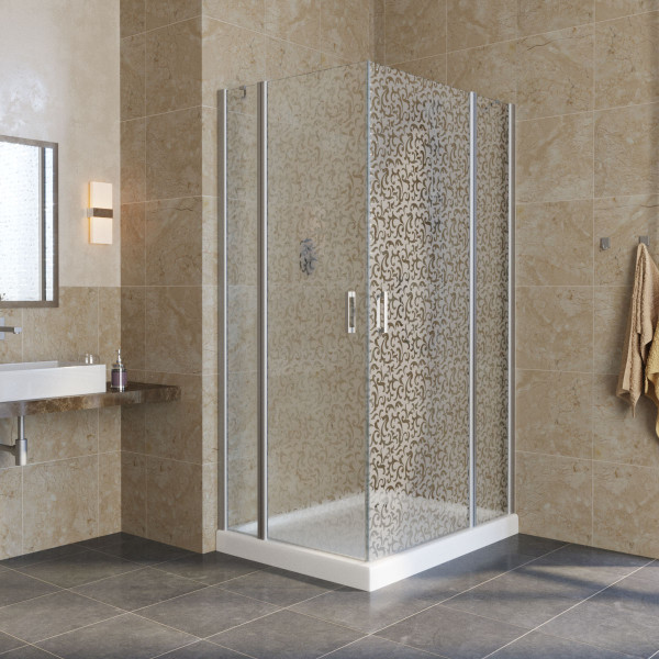 Душевой уголок Vegas Glass 110хх90 ЕFA-F Lux 110х90 07 R03 L/R стекло фея Душевой уголок Vegas Glass 110хх90 ЕFA-F Lux 110х90 07 R03 L/R стекло фея