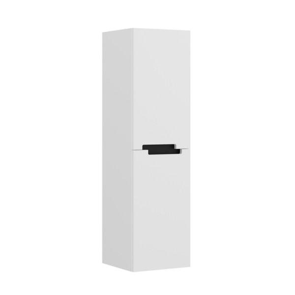 Пенал подвесной Orka Lodi 400x320x1380 белый, черный (3007786)