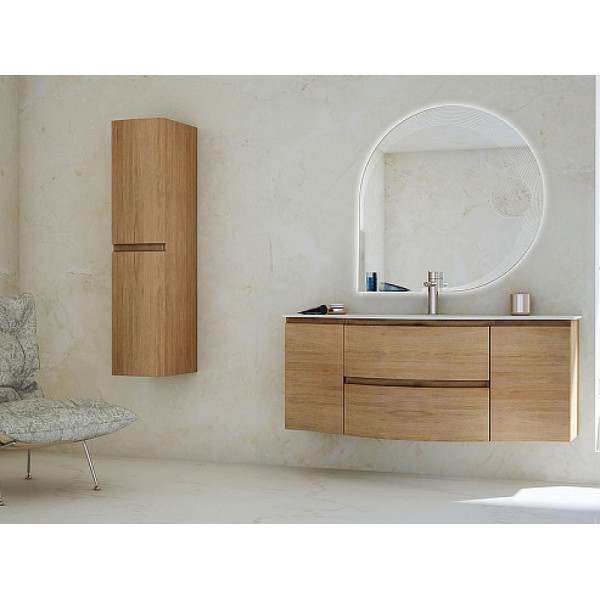 Пенал подвесной Cezares Vague 34x55 Rovere Tabacco (54835)