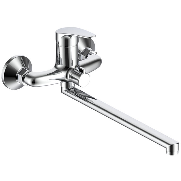 Смеситель для ванны и душа Voda Land хром (LND31)