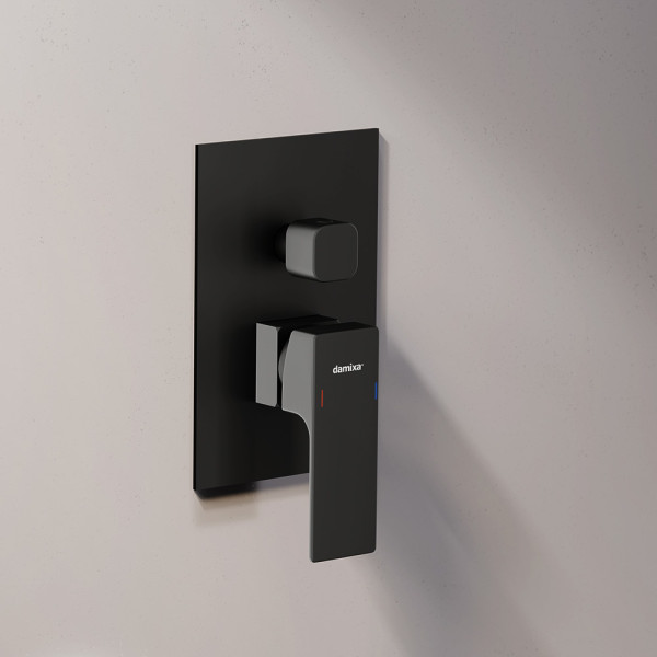 Душевая система Damixa Gala с душевым набором чёрный (953510300)