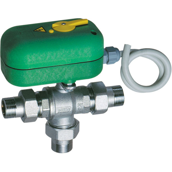 Кран 3/4" ННН шаровый 3-х ходовой Far с сервоприводом 220 В и ручной деблокировкой (40 секунд) (FA 300520 3440) Кран 3/4" ННН шаровый 3-х ходовой Far с сервоприводом 220 В и ручной деблокировкой (40 секунд) (FA 300520 3440)