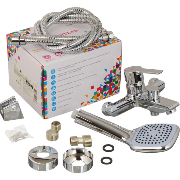 Смеситель для ванны и душа Melodia della vita Aria хром (MDV35740)