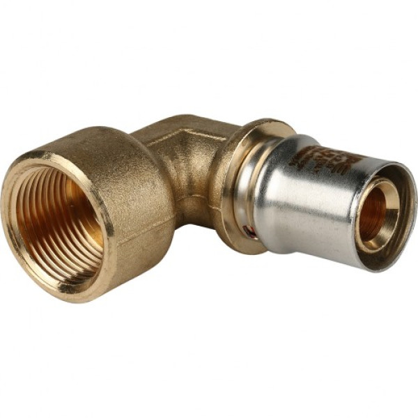 Соединение угловое 20*3/4"В Stout (пресс) SFP-0010-003420 Соединение угловое 20*3/4"В Stout (пресс) SFP-0010-003420