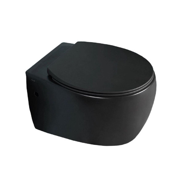 Унитаз подвесной Creo  Avignon с сиденьем микролифт (COMBO-AV1100MB/AV1001TMB)