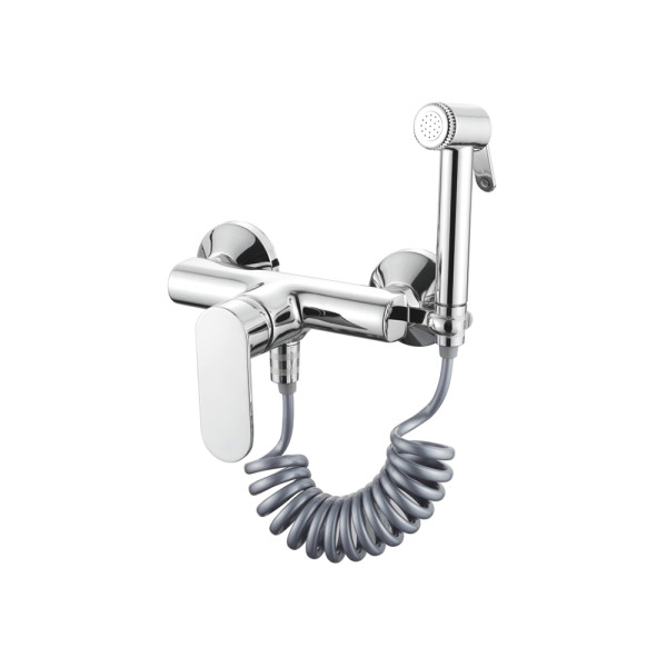 Смеситель для биде Ledeme с гигиеническим душем хром (L5210-1)