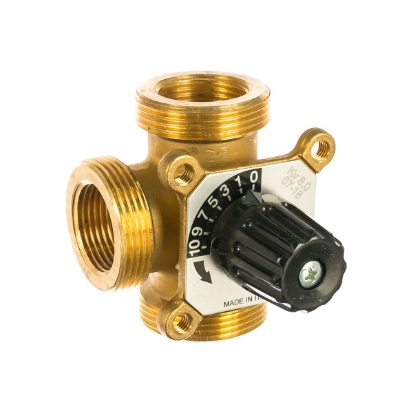 Клапан смесительный 3-х ходовой 1-1 1/2" Stout KVs 8 SVM-0013-012501 Клапан смесительный 3-х ходовой 1-1 1/2" Stout KVs 8 SVM-0013-012501