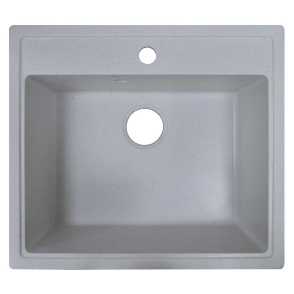 Мойка для кухни из искусственного камня Azario Litos 57x20x40 серая (CS00079702)