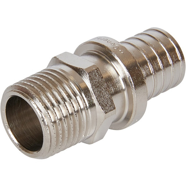 Соединение прямое Stout PE-Xa 20(2,0)*1/2"Н (никель) SFA-0001-200212 Соединение прямое Stout PE-Xa 20(2,0)*1/2"Н (никель) SFA-0001-200212