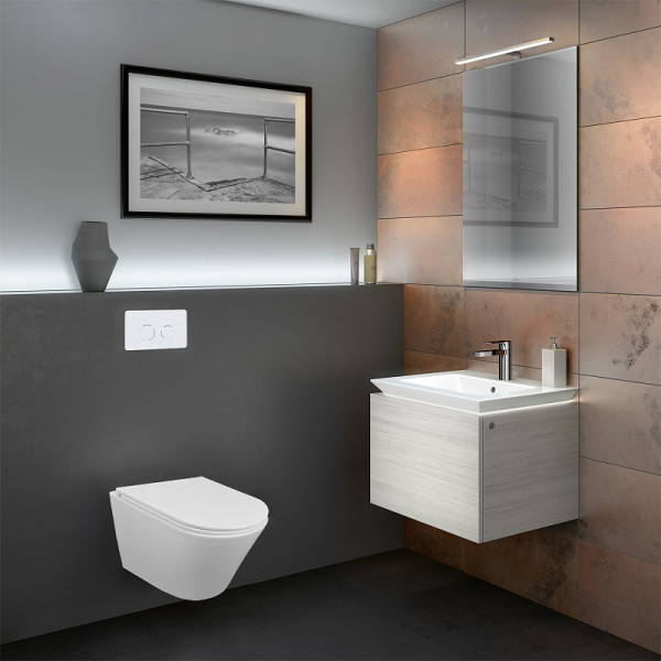 Унитаз подвесной Teramo безободковый с сидением микролифт 515x355x365 (AZ-0053-UQ3) Унитаз подвесной Teramo безободковый с сидением микролифт 515x355x365 (AZ-0053-UQ3)