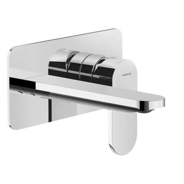 Смеситель для раковины Nobili Yo внешняя часть хром (YO126198CR)