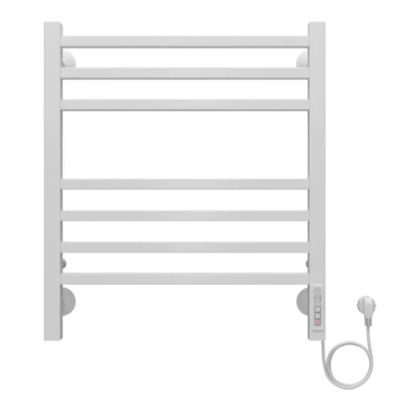 Полотенцесушитель электрический Azario Ancona 500x600 белый Полотенцесушитель электрический Azario Ancona 500x600 белый