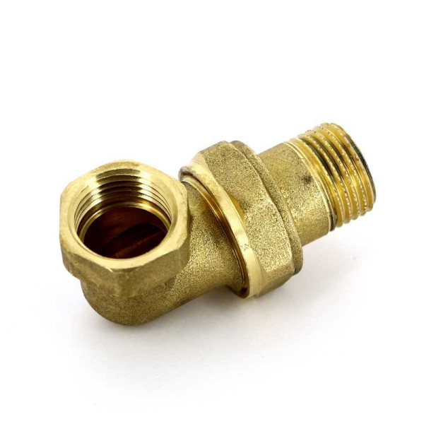 Сгон угловой Itap 1/2" ВН (латунь, с плоской прокладкой) (1520012)