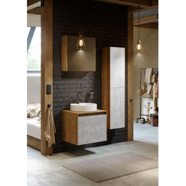 Тумба подвесная Aqwella Mobi 610x500x510 дуб балтийский (MOB0106DB) Тумба подвесная Aqwella Mobi 610x500x510 дуб балтийский (MOB0106DB)