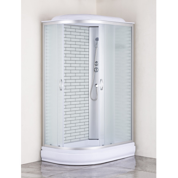 Душевая кабина Loranto Sunway 120x80 стекло матовое, профиль хром (CS-66120-20L FW 120) Душевая кабина Loranto Sunway 120x80 стекло матовое, профиль хром (CS-66120-20L FW 120)
