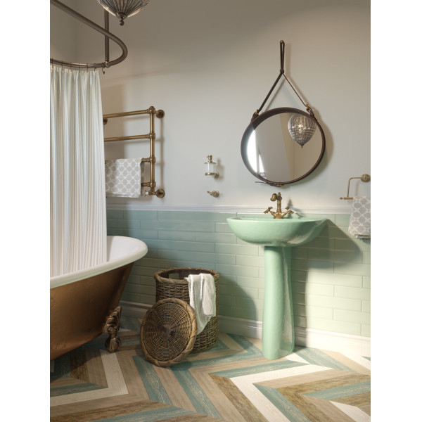 Раковина подвесная Santeri Виктория салатовая 56x45,3x20 салатовая (1.3111.6.S04.11B.0)