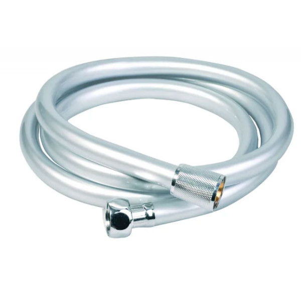 Шланг душевой Melodia SILVER ПВХ L150 см серебро (MKP34434BL) Шланг душевой Melodia SILVER ПВХ L150 см серебро (MKP34434BL)