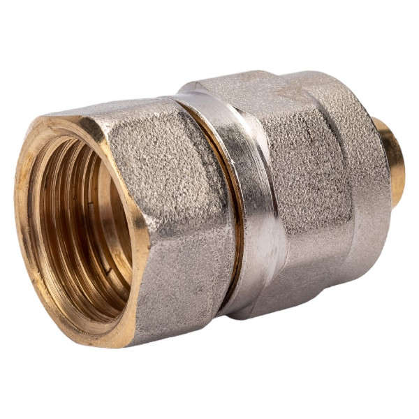 Соединение прямое 16*1/2"В Stout (обжим) SFS-0002-001216 Соединение прямое 16*1/2"В Stout (обжим) SFS-0002-001216