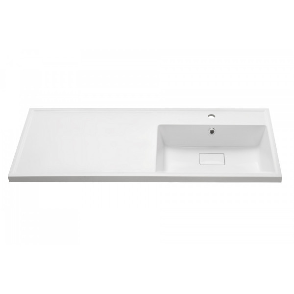 Раковина над стиральной машиной Aquaton Лайн 50x120x16 R белый (1.A720.8.3KL.F01.0)