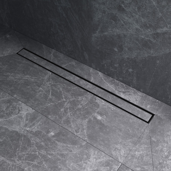 Душевой лоток AM.PM MasterFlow линейный универс затвор Tile 90 см черн мат (W01SC-U11-090-04BM) Душевой лоток AM.PM MasterFlow линейный универс затвор Tile 90 см черн мат (W01SC-U11-090-04BM)