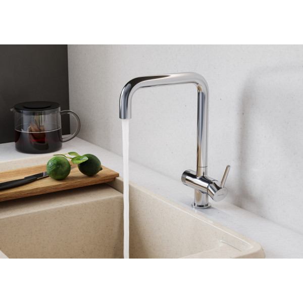 Смеситель для кухни Santek Тесио с переключателем на фильтр хром (WH5A43012C001) Смеситель для кухни Santek Тесио с переключателем на фильтр хром (WH5A43012C001)