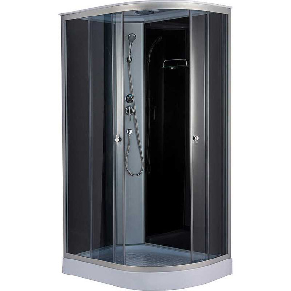 Душевая кабина Niagara 1200*800*2200 стекло тонированное, профиль хром (NG-3512 L)