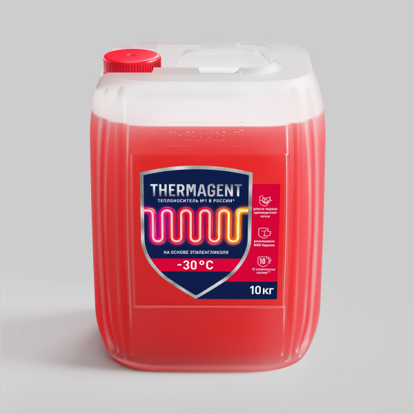 Теплоноситель Thermagent -30 10 кг (этиленгликоль) (TA 910265) Теплоноситель Thermagent -30 10 кг (этиленгликоль) (TA 910265)