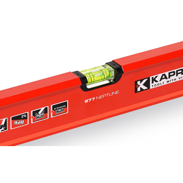 Уровень строительный 600 мм Kapro NEPTUNE 977М (977-40-60) Уровень строительный 600 мм Kapro NEPTUNE 977М (977-40-60)