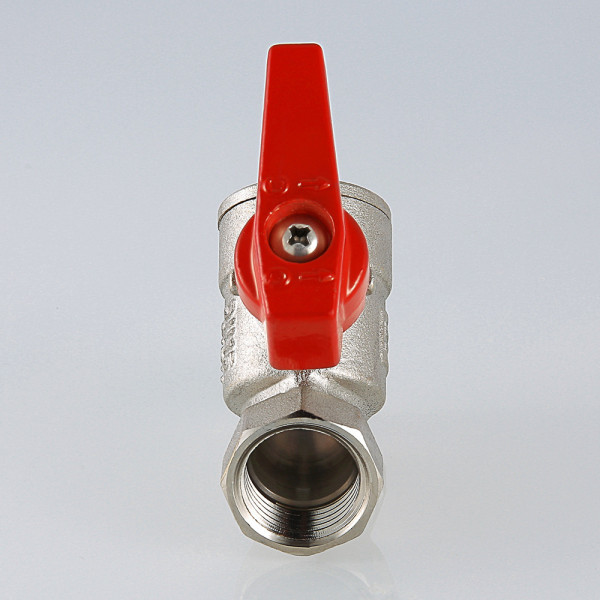 Кран 1/2" ВВ шаровый с цельным корпусом Valtec (красная ручка) VT.290.N.04 Кран 1/2" ВВ шаровый с цельным корпусом Valtec (красная ручка) VT.290.N.04