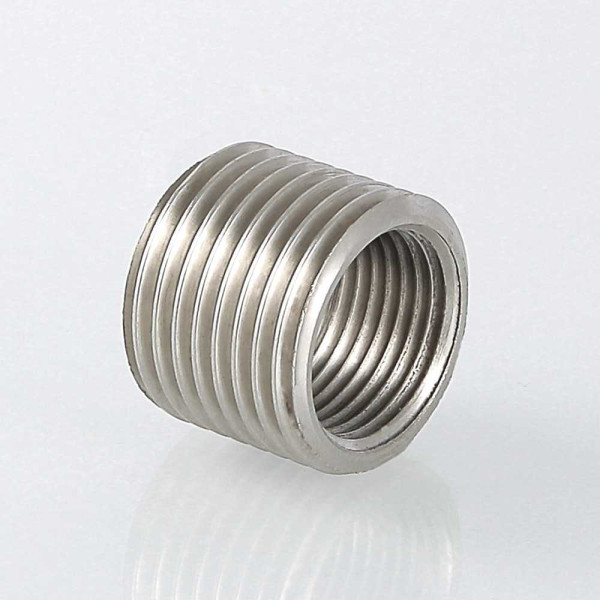 Футорка под шестигранник 3/8"Вх1/2"Н Valtec (никель) (VTr.660.N.0403) Футорка под шестигранник 3/8"Вх1/2"Н Valtec (никель) (VTr.660.N.0403)