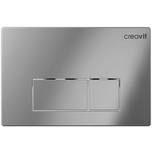 Клавиша смывная Creavit Arc хром глянцевый (GP8004.00) Клавиша смывная Creavit Arc хром глянцевый (GP8004.00)