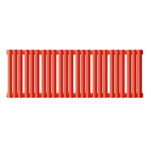 Радиатор стальной Empatiko боковое подключение, рябиновый красный (Takt S2-952-200 Scarlet Red)