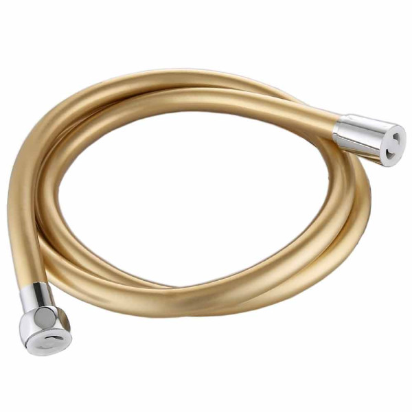 Шланг для душа Fashun 150 см PVC золото/хром (A44-21)