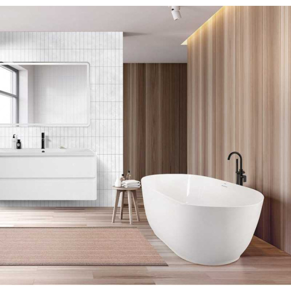 Ванна акриловая BelBagno 170x80 белая матовая (BB413-170-80-MATT)