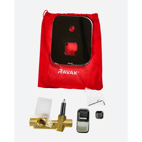 Смеситель для душа Ravak внешняя и внутренняя часть TD 061.00 хром (X070068)