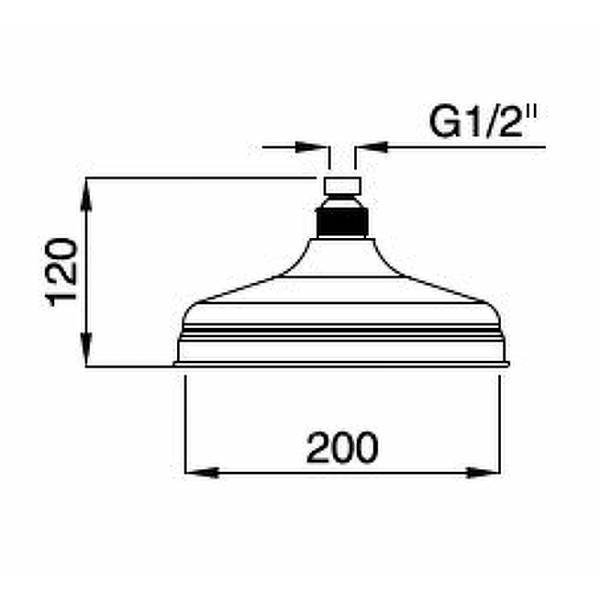 Верхний душ Cezares CZR 20 см хром (CZR-U-SP8-20-01) Верхний душ Cezares CZR 20 см хром (CZR-U-SP8-20-01)