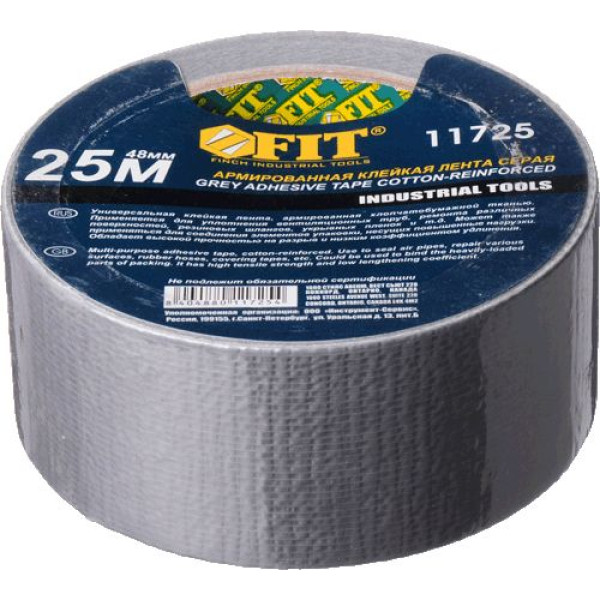 Лента универсальная армированная FIT 48 ммx25 м (11725)