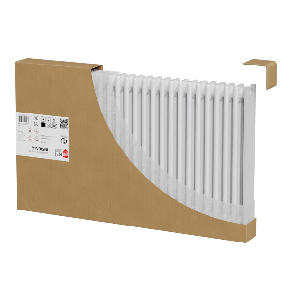 Радиатор стальной трубчатый Royal Thermo Insignia VC3180/8 нижнее подключение (белый RAL 9016) In-VC3180.8.9016 Радиатор стальной трубчатый Royal Thermo Insignia VC3180/8 нижнее подключение (белый RAL 9016) In-VC3180.8.9016