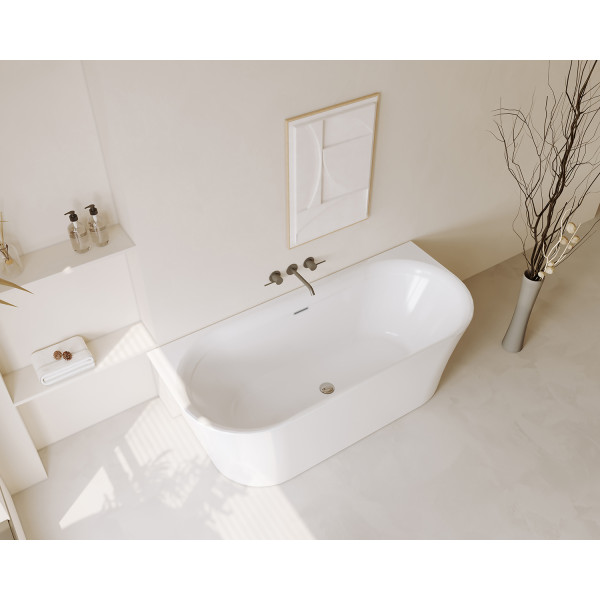 Ванна акриловая Azario Engels 170x75x58 белая (ENG17075) Ванна акриловая Azario Engels 170x75x58 белая (ENG17075)