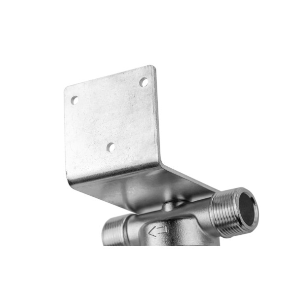 Фильтр колбовый Гейзер Премьер 3/4" 10SL со сливом (нержавеющая сталь, для холодной и горячей воды) (50753)