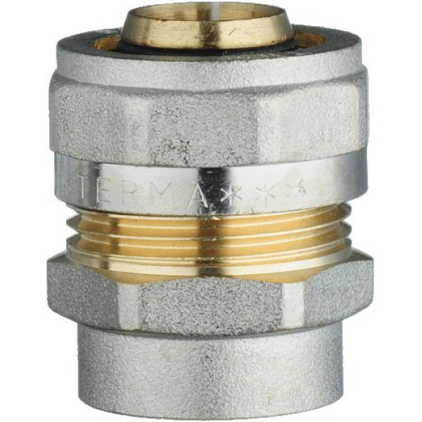 Соединение прямое 26*3/4"В TeRma (обжим) (01059) Соединение прямое 26*3/4"В TeRma (обжим) (01059)