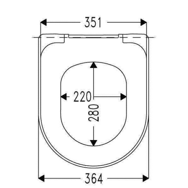 Сиденье для унитаза Haro Калида с soft-close, тэйк офф (N4A101C2802H / 530678)