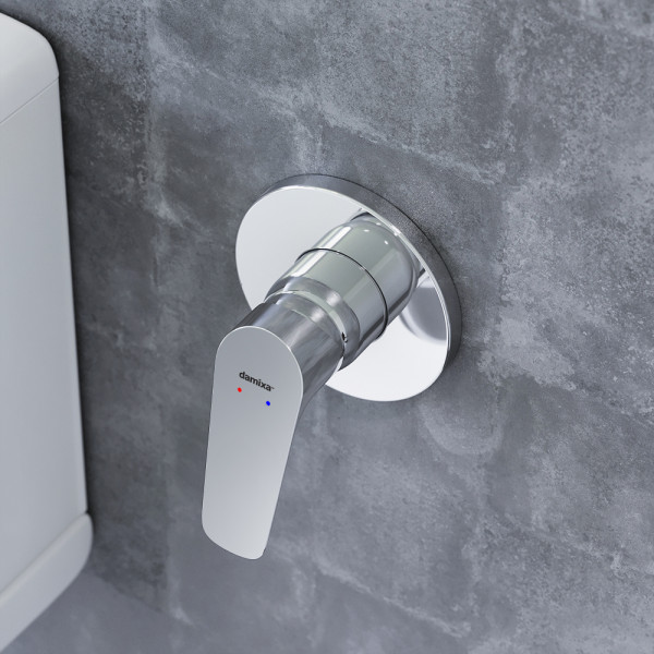 Смеситель для душа Damixa Jupiter монтируемый в стену, хром (777500001) Смеситель для душа Damixa Jupiter монтируемый в стену, хром (777500001)
