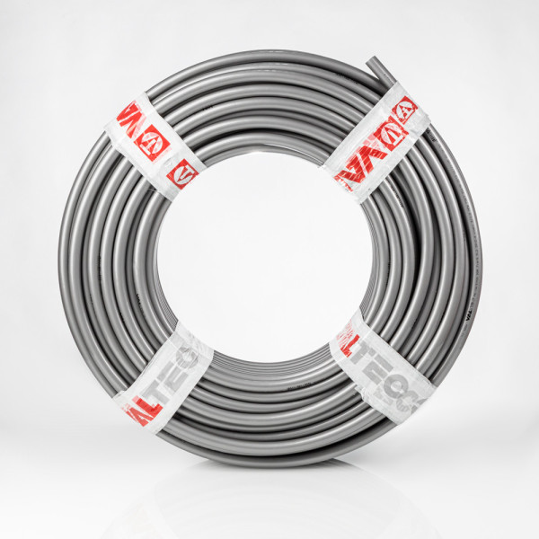 Труба п/э Valtec PEXa-EVOH 20x2,8 мм. серая, бухта 100 м. (VA2028.3.R.100)