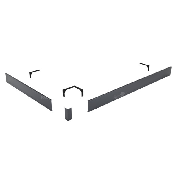 Экран для поддона RGW 70x70 графит (50231577-02)