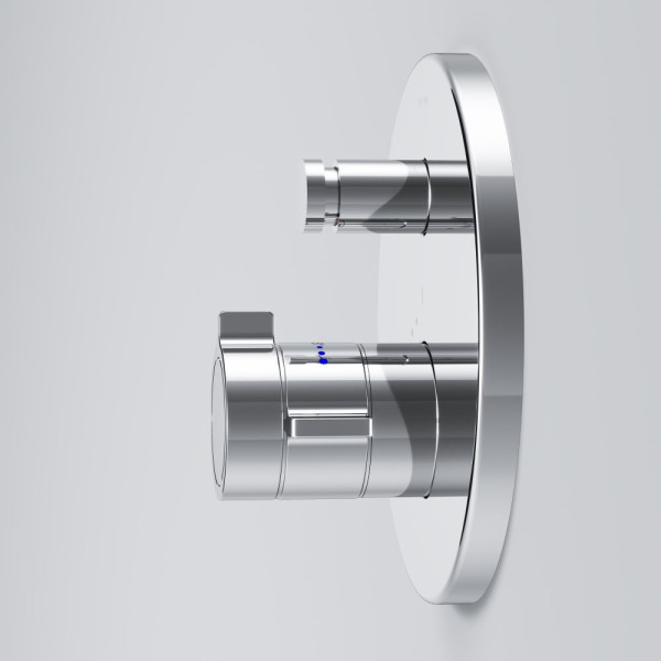 Смеситель для душа AM.PM X-Joy встроенный с ТМС на 2 потребителя, хром (F85A45600)